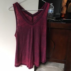 Free people shirt size small but feels like medium